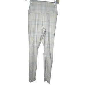 Alo Yoga Vapor‎ Plaid Pants Leggings
